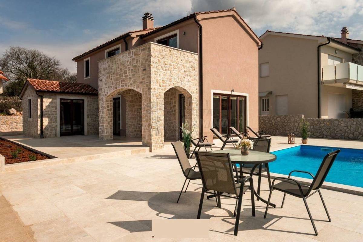 Schöne mediterrane Villa mit Pool! Die Insel Krk! – 3