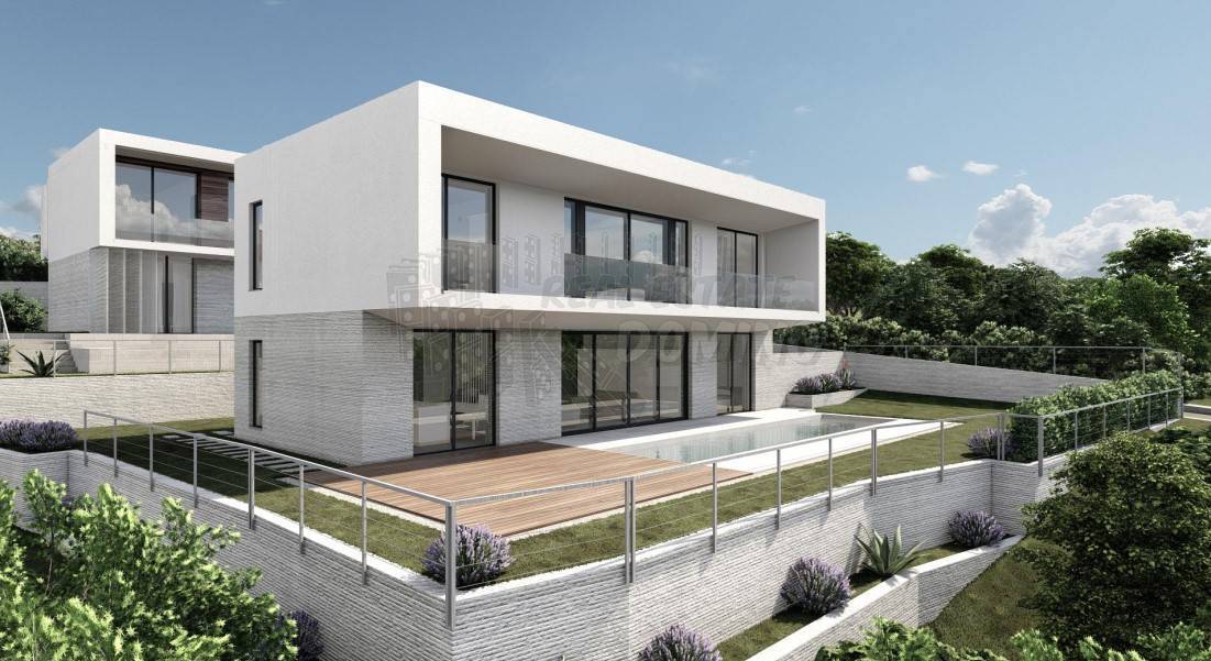 Vila u izgradnji s prekrasnim pogledom na more! Otok Krk! – 3