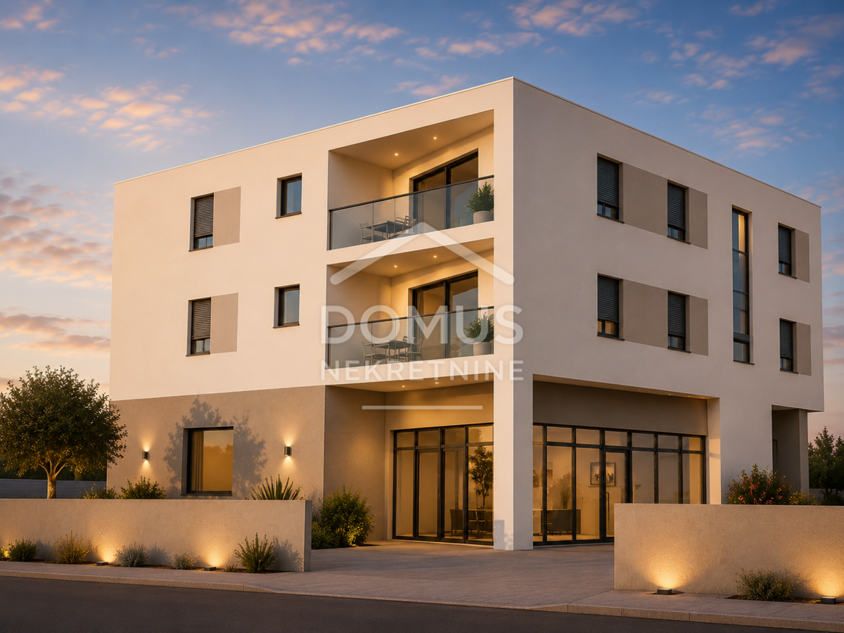 Vodice, novogradnja, jednosobni apartman od 50,42 m²