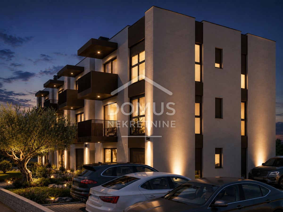 Vodice, New Build, Two-Bedroom Apartment with Open Sea View, 69.98 m²