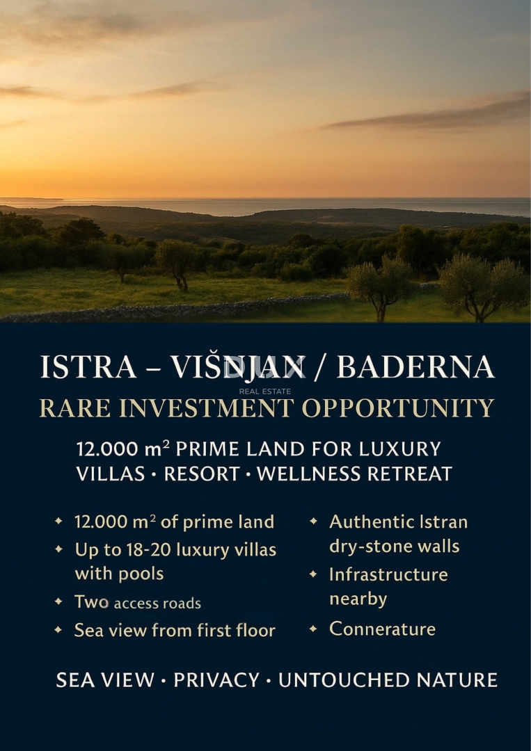 Terreno VIŠNJAN, 1.586.200 €