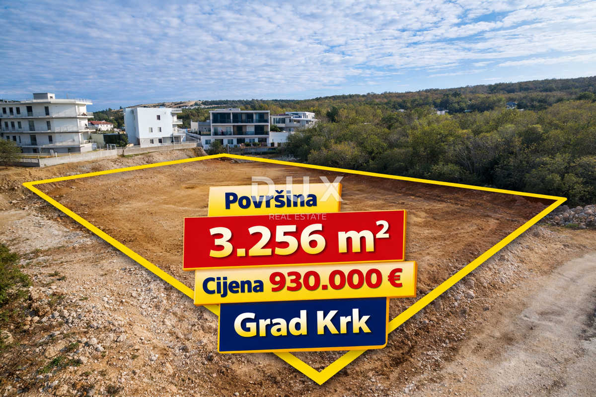 Terreno KRK, 930.000 €