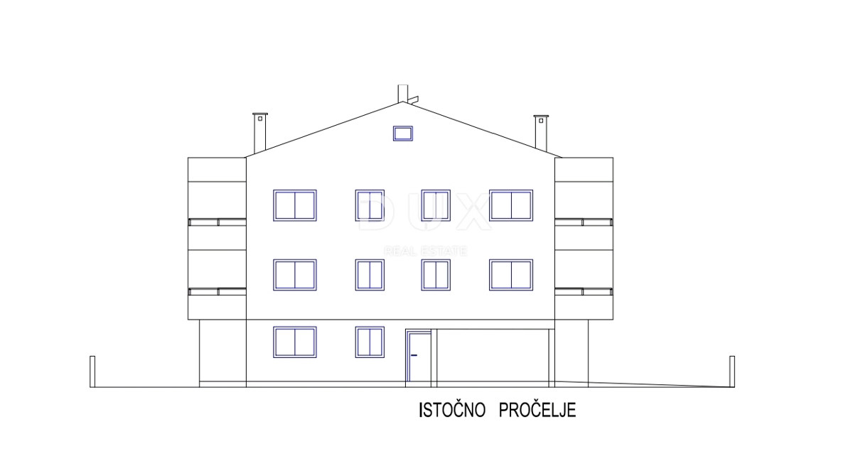 ISTRA, PULA - Dvosoban stan s natkrivenom terasom i parkirnim mjestom