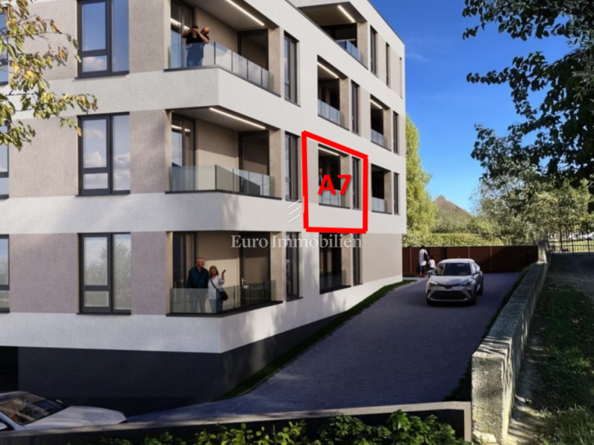 Pula - stan u novogradnji na 1. katu