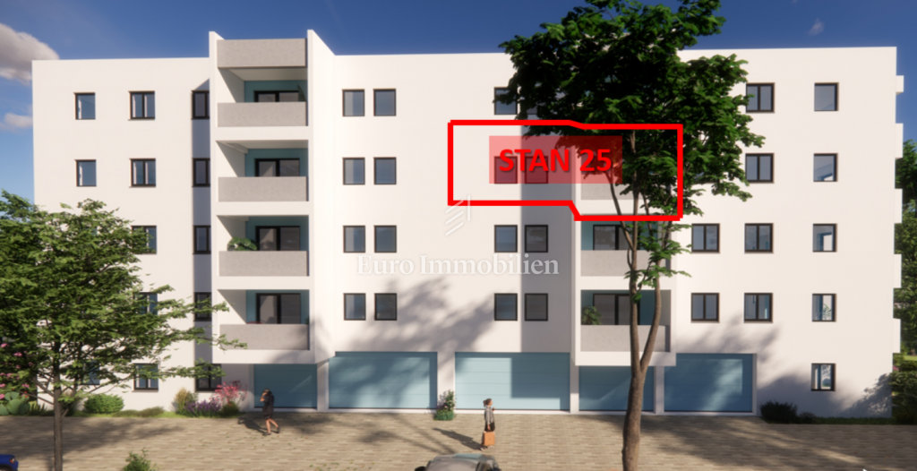 New-Build Apartment on the 3rd Floor in Pula