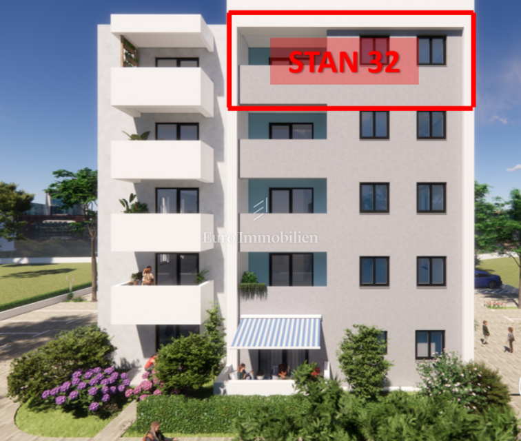 Stan na 4. katu novogradnje u Puli