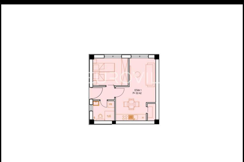 Квартира ĐAKOVO, 63.000 €