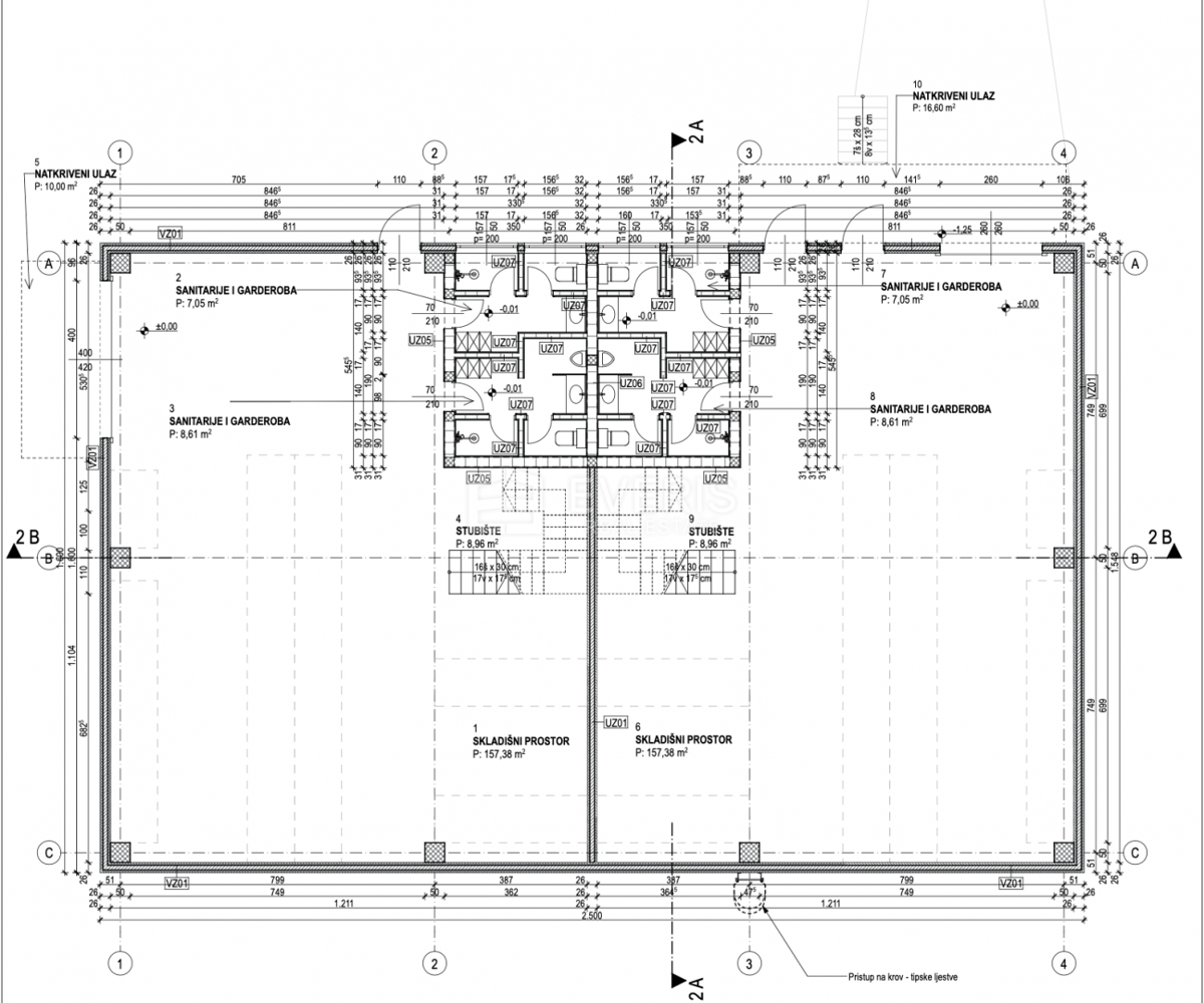 Locale commerciale ČAVLE, 3.000 €