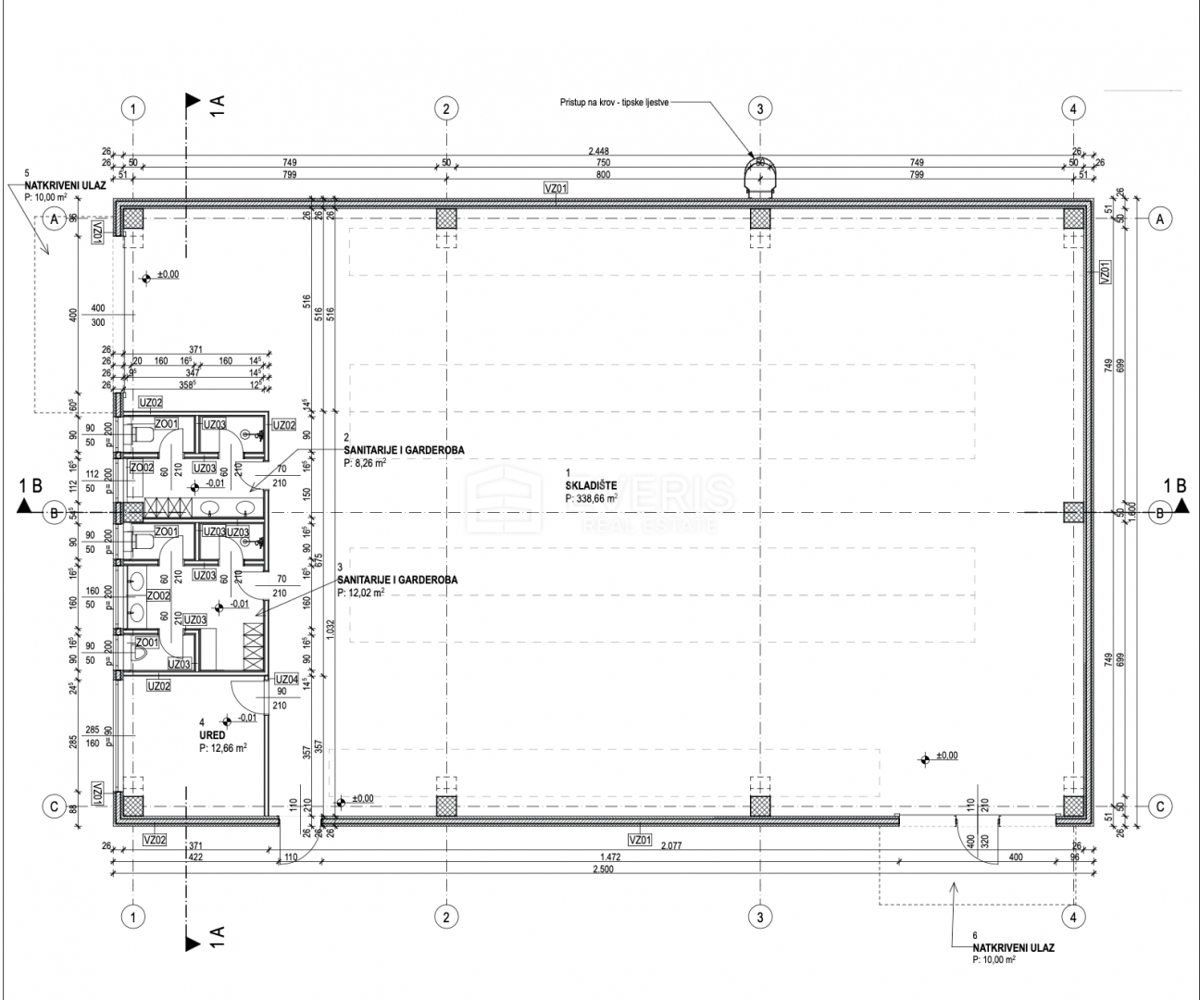 Locale commerciale ČAVLE, 2.775 €