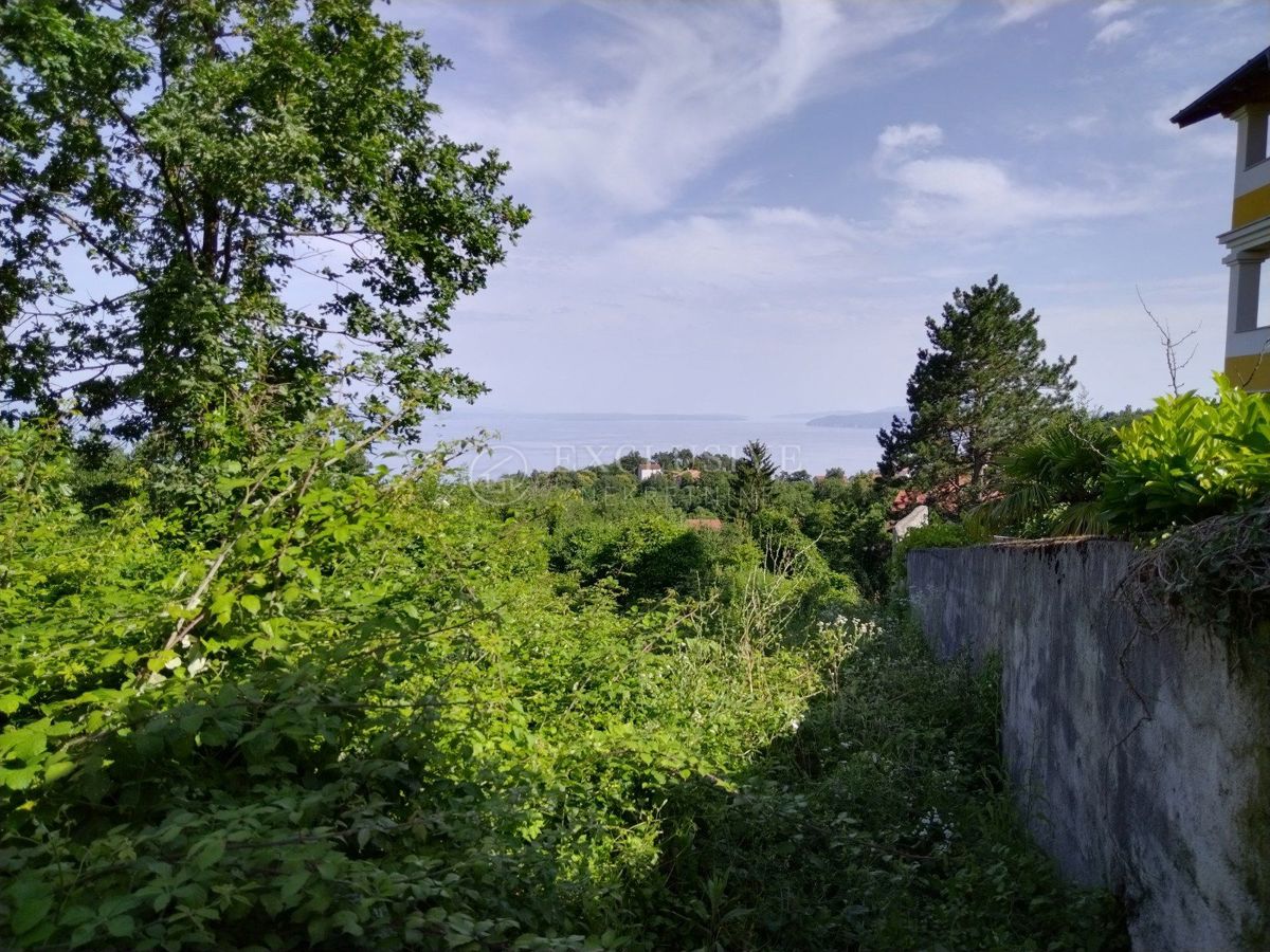 OPATIJA ZALEĐE - VEPRINAC!!!GRAĐEVINSKI TEREN SA ZAPOČETOM GRADNJOM - POGLED NA MORE!!! – 2