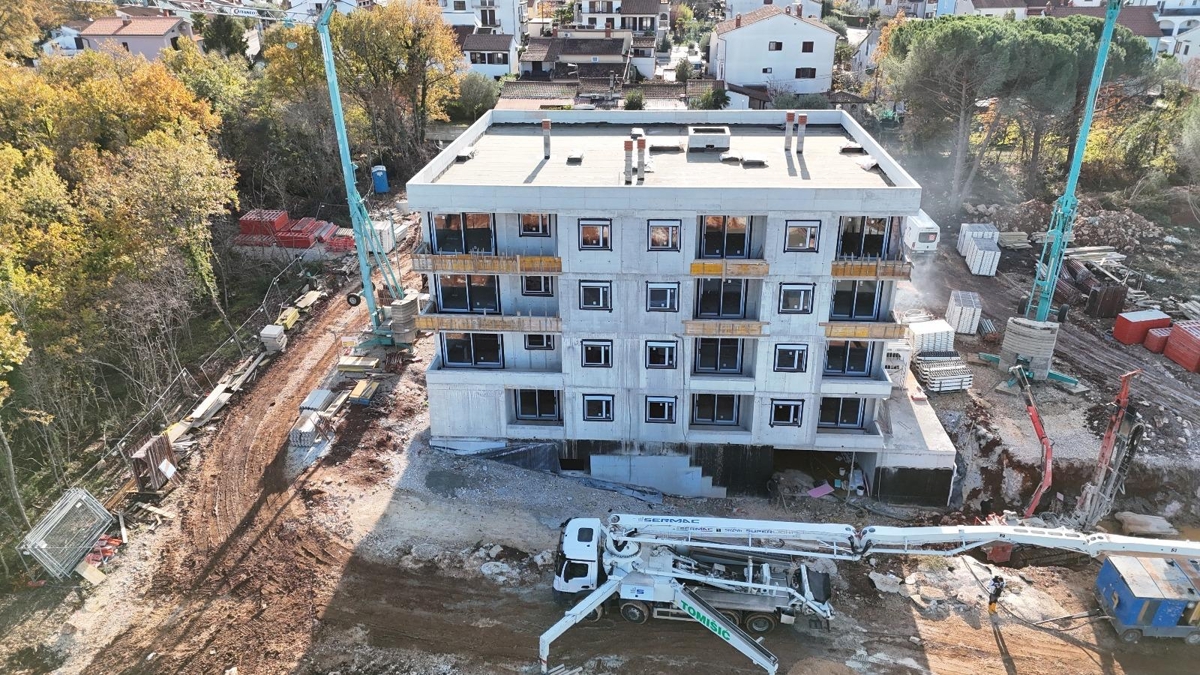 Poreč - Novogradnja, stan 1.kat 63.85 m2