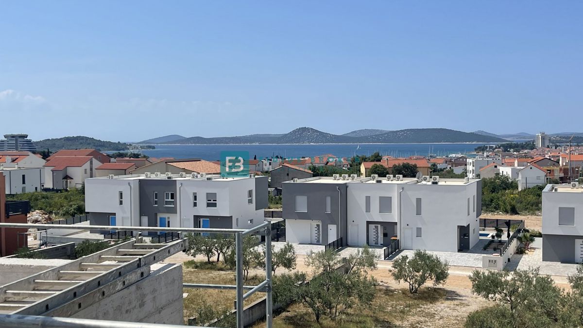 VODICE, new building, penthouse, 2nd floor, sea view, 3 bedrooms