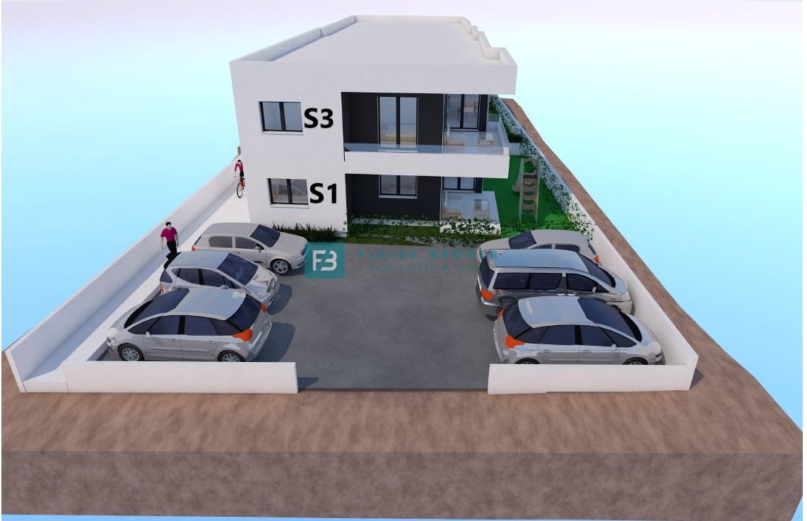 VODICE, novogradnja, pritličje, vrt 51 m2, 3 spalnice, shramba