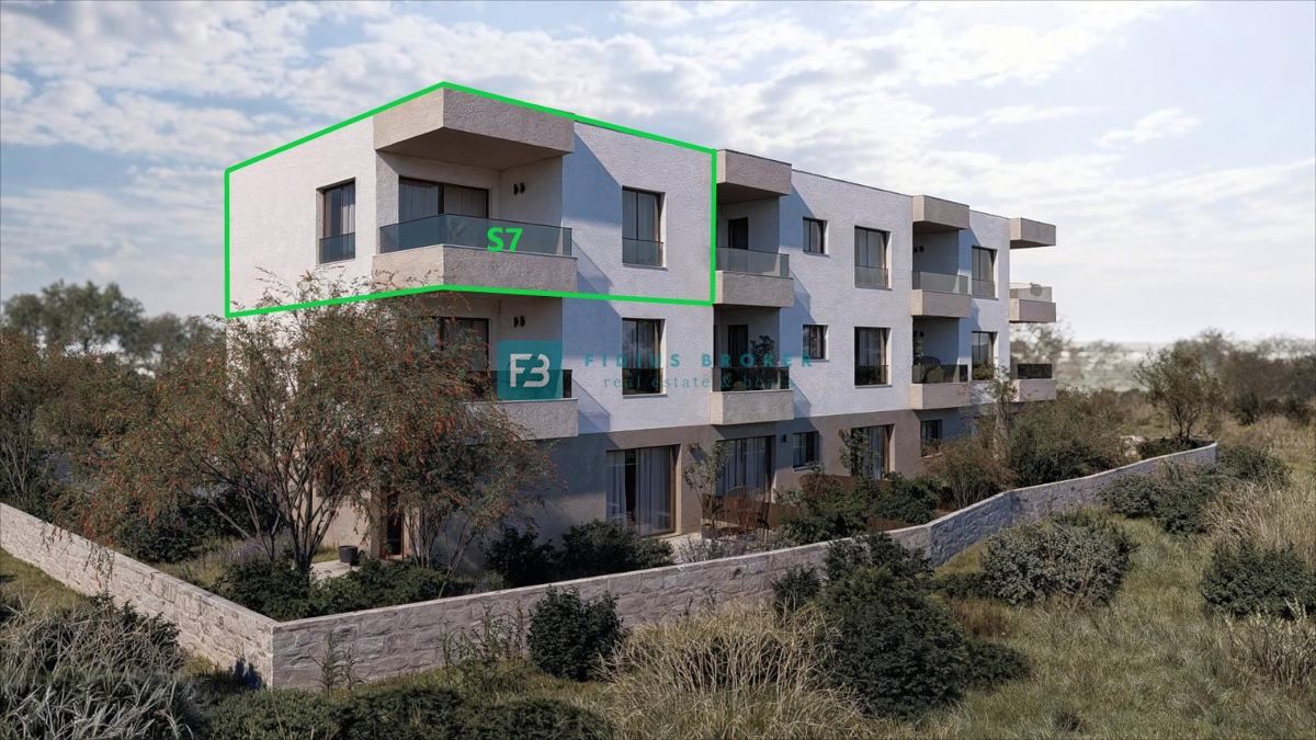 VODICE, new project, 2nd floor, 2 bedrooms, quiet location