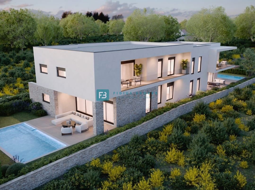 VODICE, new building, 1st floor, 3 bedrooms, storage room