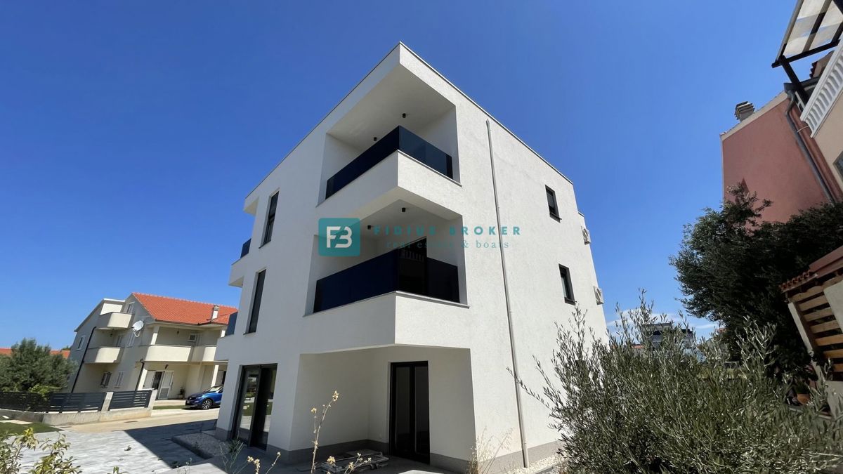 VODICE, new building, ready to move in, 2nd floor, terrace, quiet location