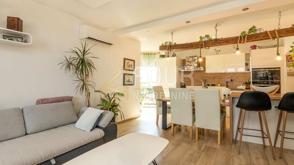 Istra, Pula, 1s+db, 52.51m2, pogled na more