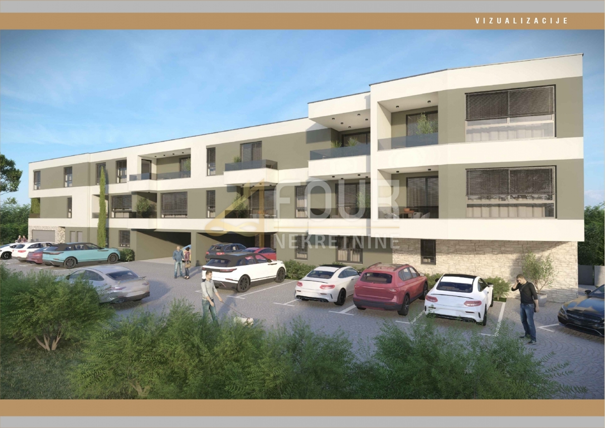 Istra, Pula - centar, 53.3m2, 2s+db, lođa+balkon