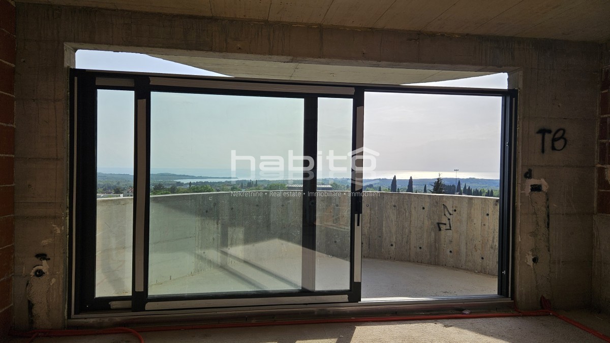 POREČ AREA – Luxury New Building with a Panoramic View of the Sea and the Alps