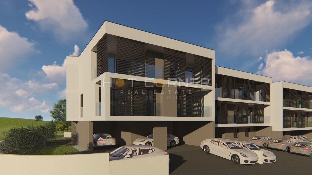 Štinjan, beautiful penthouse, 3 bedrooms, terrace 32 m²