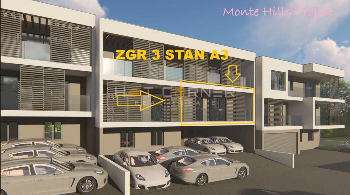 Ekskluzivno –1.Kat, 2Ss Stan S Velikom Terasom U Modernom Projektu, Štinjan