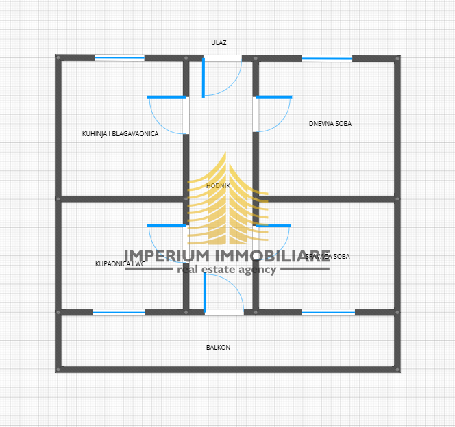 Квартира ZAGREB, 900 €