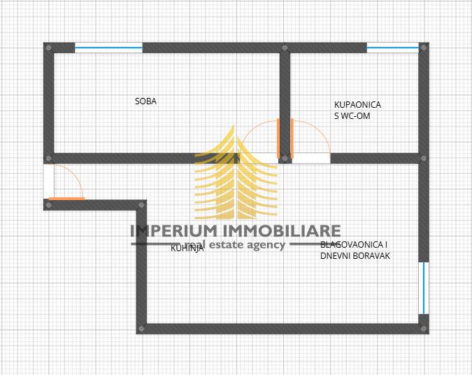 Квартира ZAGREB, 650 €