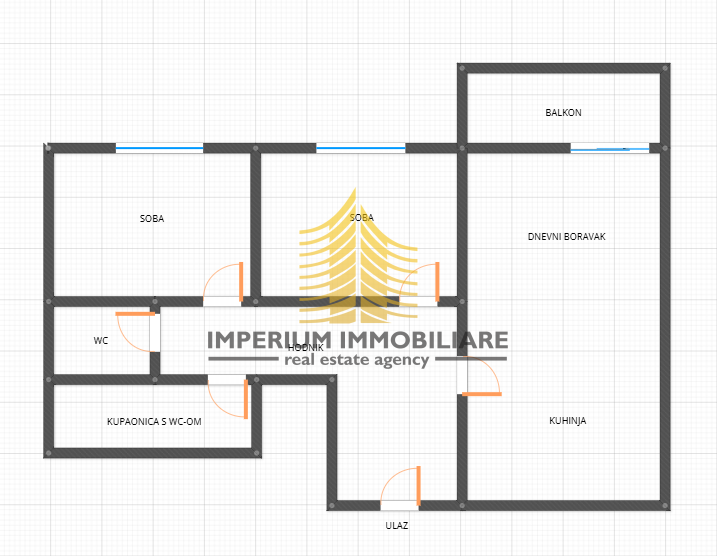 Квартира ZAGREB, 1.200 €