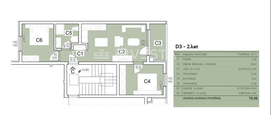Квартира PULA, 238.000 €