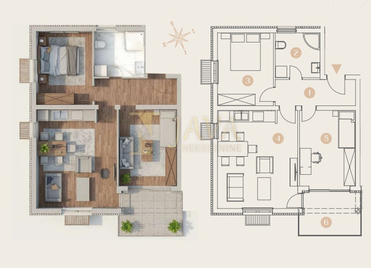 Appartamento VIŠKOVO, 180.000 €