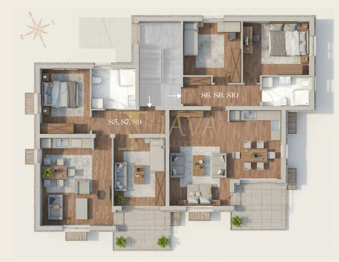 Appartamento VIŠKOVO, 180.000 €