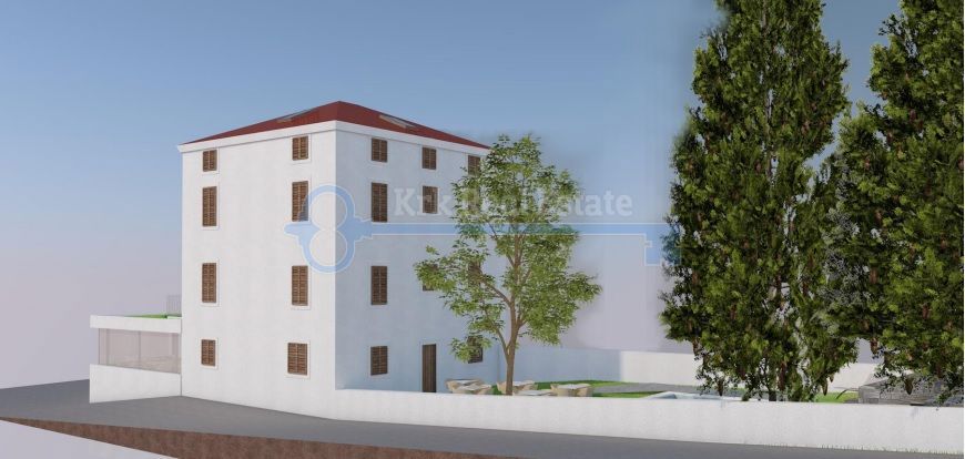 PUNAT - NEPREMIČNINA ZA PREUREDITEV V HOTEL, Z GRADBENIM DOVOLJENJEM – 3
