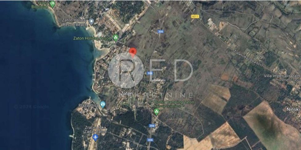ATRAKTIVNO ZEMLJIŠTE ZATON -ZADAR 1916 M2 – 2