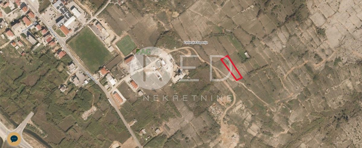 Prodaju se poljoprivredna zemljišta površine 608 m2 - PAG – 2