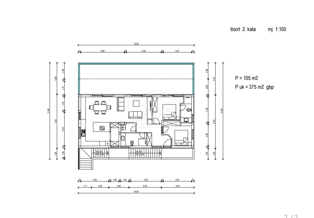 Apartma Banjol, Rab, 151m2 – 3