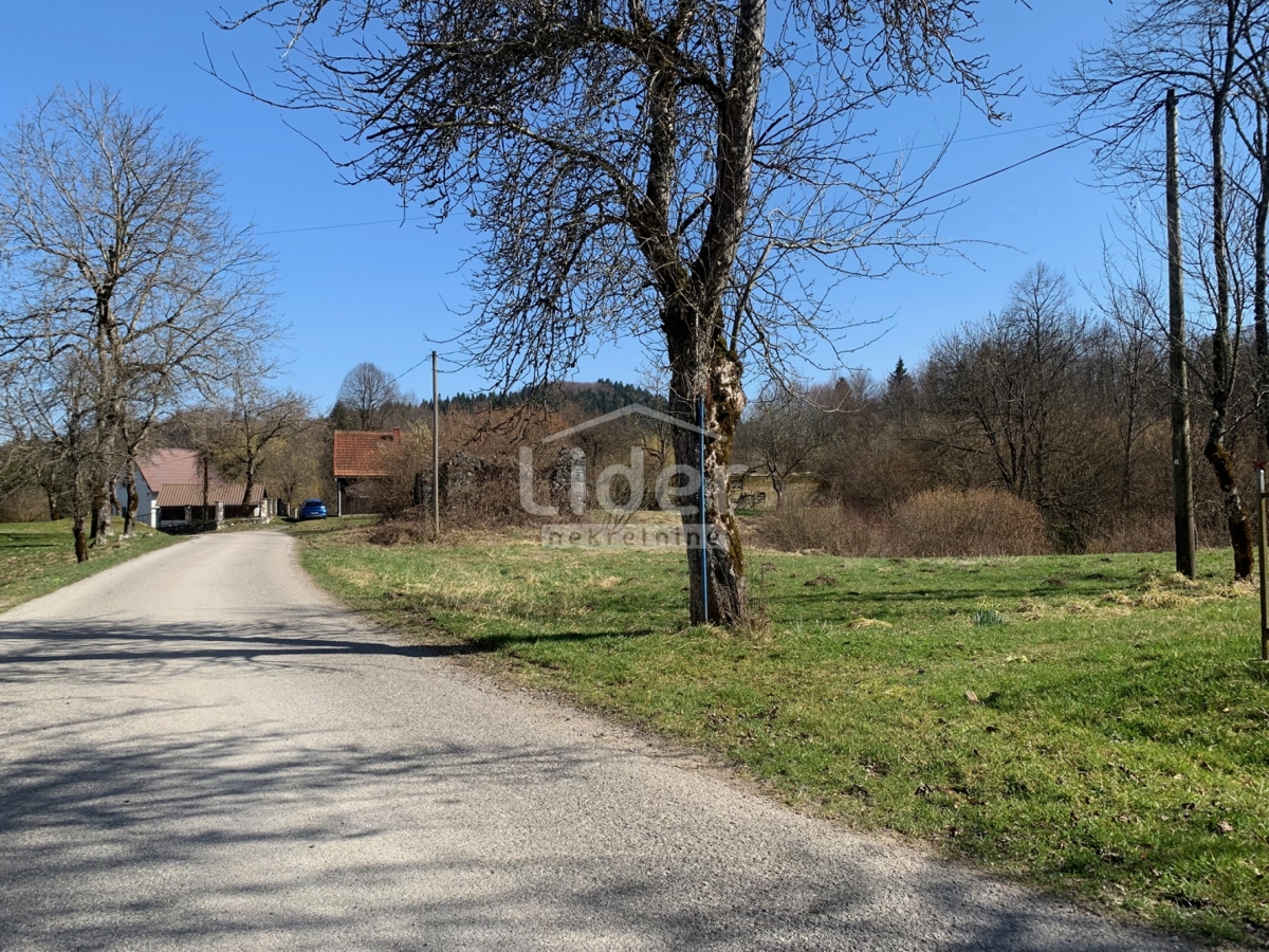 Gorski Kotar, Gomirje, građevinsko zemljište 28000€! – 2