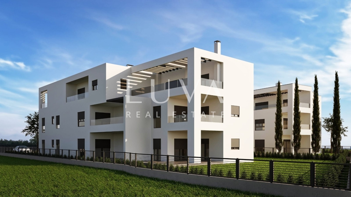 Poreč, Mali Maj, modern penthouse with sea view, 169 m²