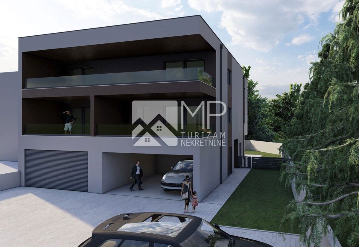 Pula, Valmade 3, NEW BUILDING, two-bedroom apartment on the 1st floor + 2 garage parking spaces
