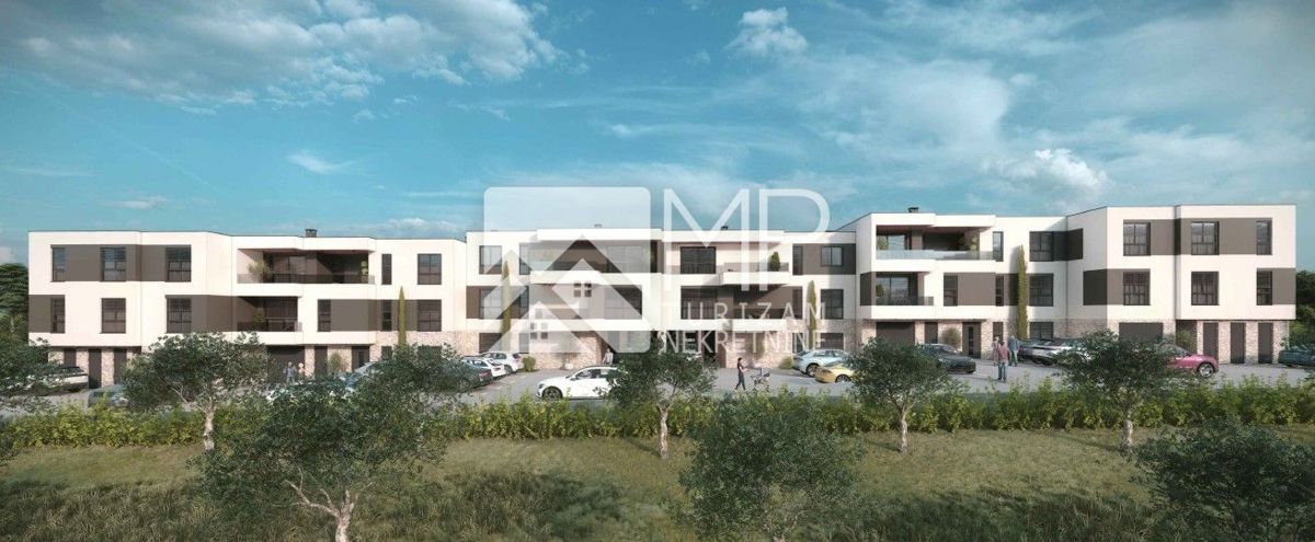 Stan S1 – Novogradnja Kaštanjer | Prizemlje | 72,42 m² | Vrt 100 m² | 2 parkirna mjesta