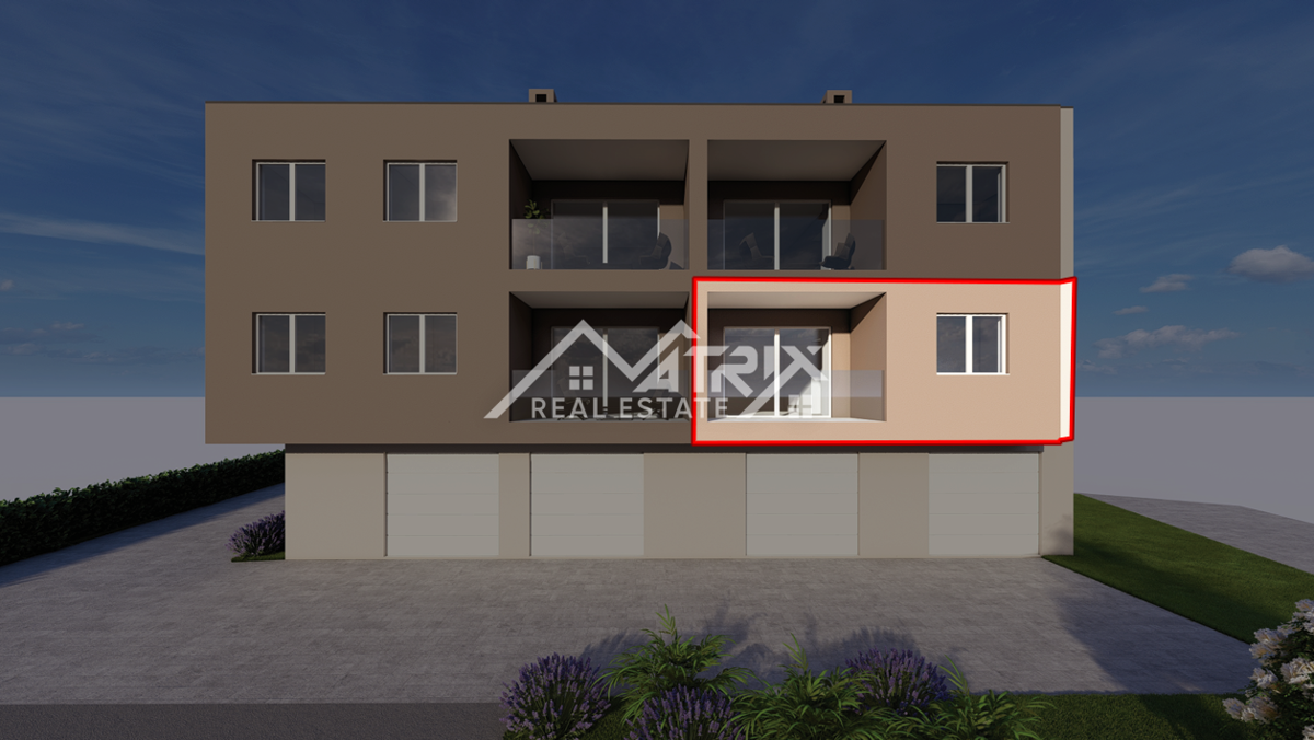 Peroj, Wohnung 2 SZ, Terrasse & Garage, Meerblick – 3