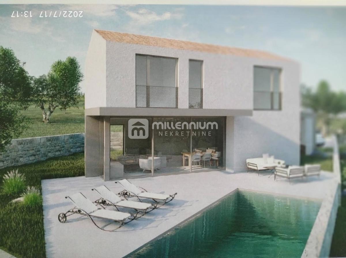 Otok Krk, Dobrinj, građevinsko zemljište, 451m2 – 3