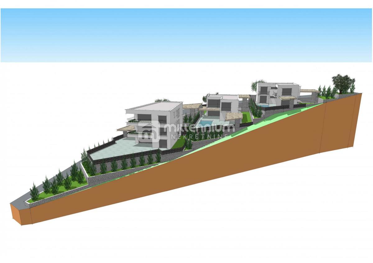 Bribir, građevinsko zemljište, 742m2 – 3