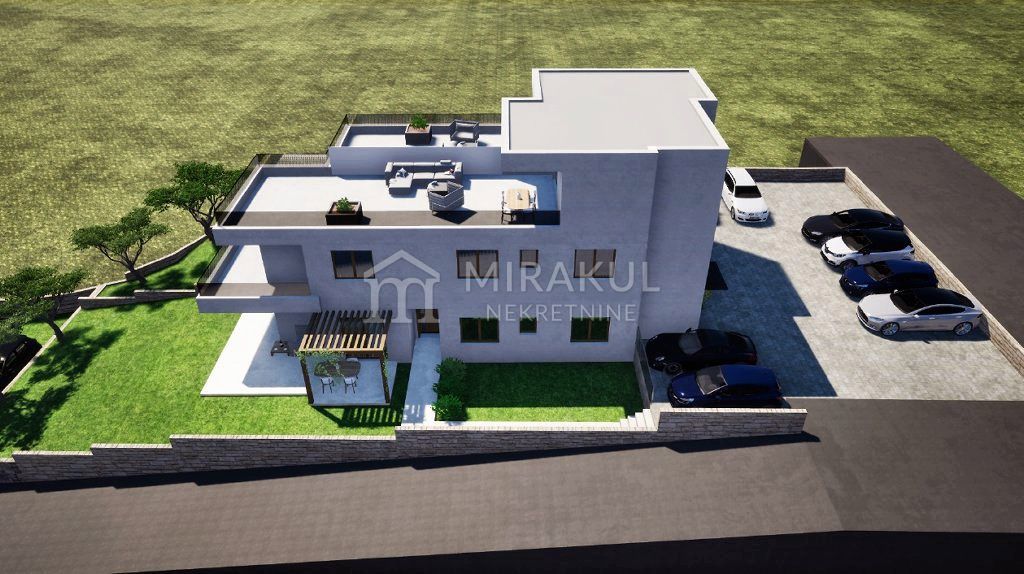Immobilien Tribunj, Zweigeschossige Wohnung S4 mit Meerblick – 3