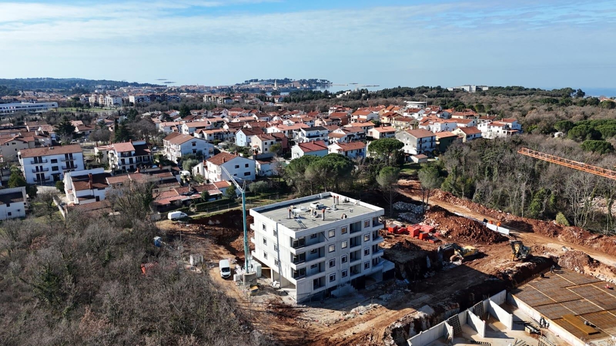 Poreč, 1.Kat, 2Ss+Db, Novogradnja, 1 Km Od Mora!Prilika, 78.10 M2