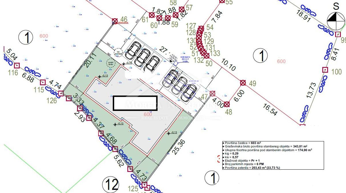 Terreno VODICE, 215.000 €