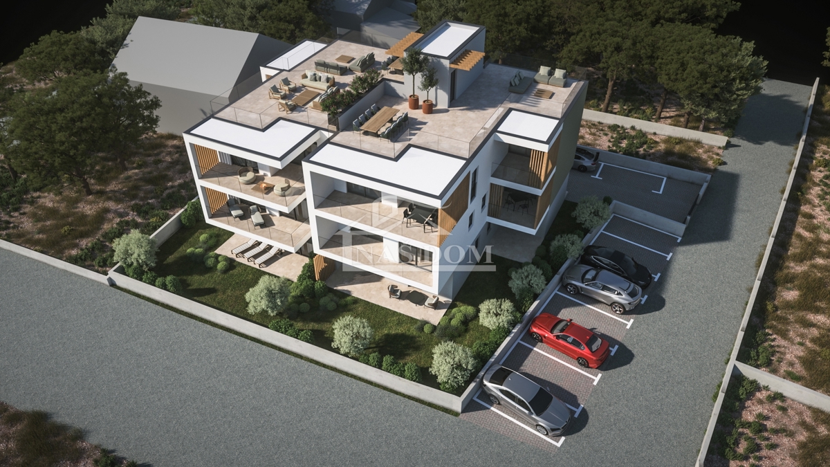 Vodice - Apartment A3 on the ground floor with garden, 800m from the beach Vodice - Apartmán A3 v přízemí se zahradou, 800 m od pláže Vodice - Mieszkanie A3 na parterze z ogrodem, 800 m od plaży Vodice - A3. számú földszinti lakás kerttel, 800 mét