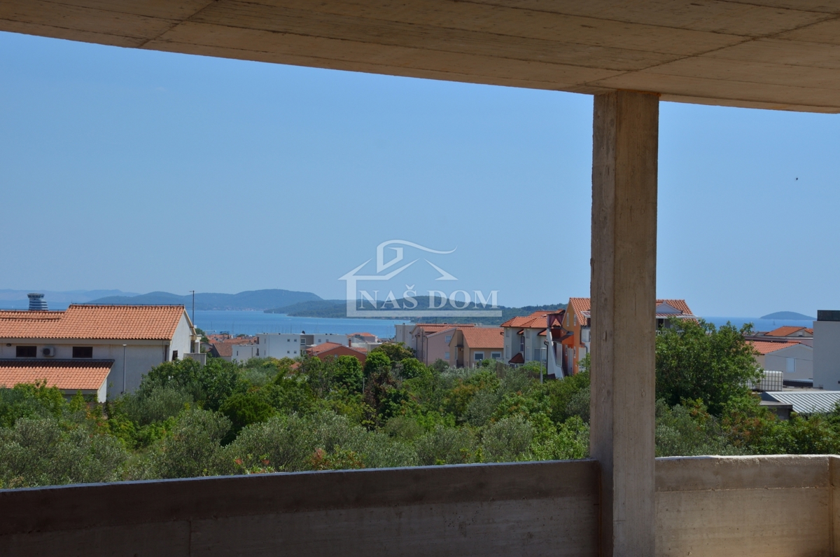 Vodice - Stan S4 s pogledom na more, novogradnja