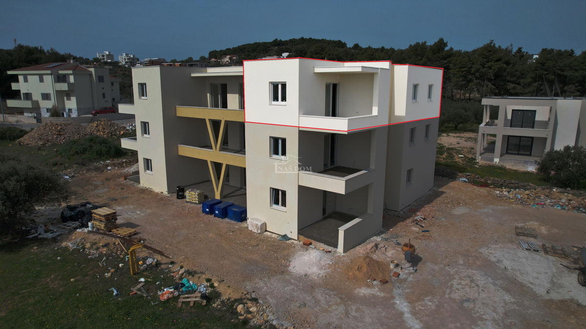 Vodice - Two-bedroom apartment S9 with sea view, 2nd FLOOR