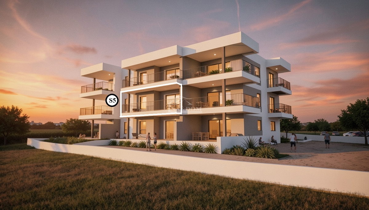 Vodice - Stan S5, pogled na more, I. KAT