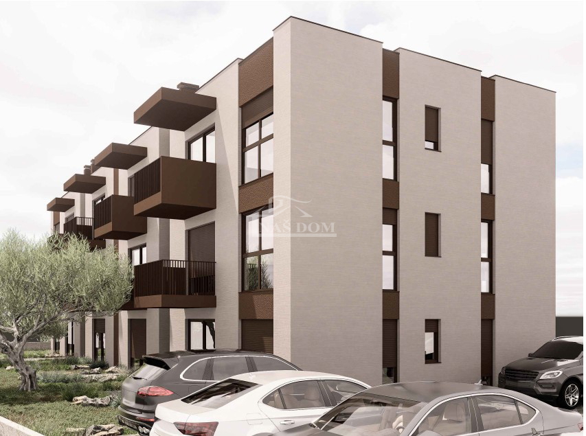 Vodice - Stan S10 na drugom katu, pogled na more. novogradnja